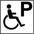 Behindertenparkpl&auml;tze